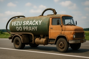 Sračky z malé vesnice musí řešit ministerstva v Praze